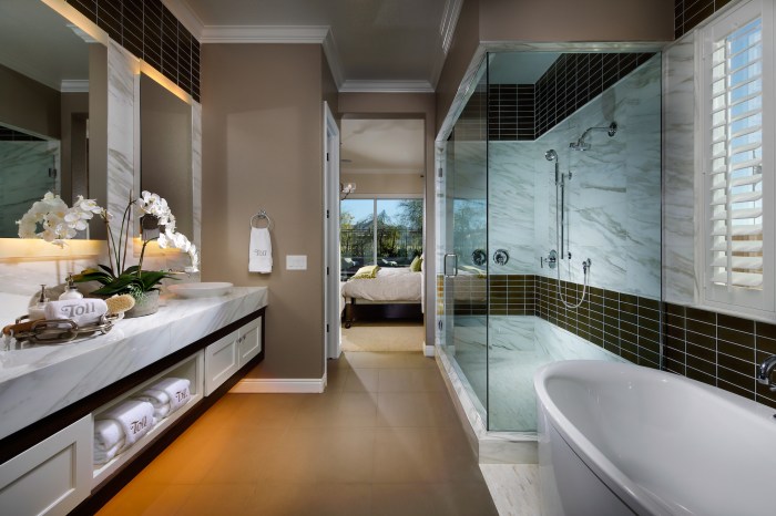 Bathroom luxury master modern bathrooms ideas designs bath shower lighting toll brothers beautiful inspirada nv