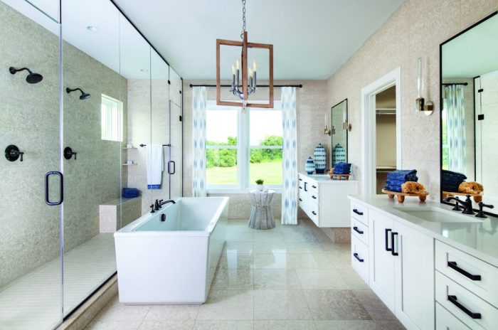 Shower bathrooms bathroom luxury beautiful designs ideas large luxurious double frameless build marble