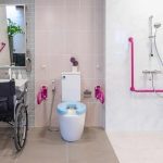 Accessible wheelchair showers chair handicap ehls lifts floor curbless naperville lifewaymobility lifeway makeover accessibility